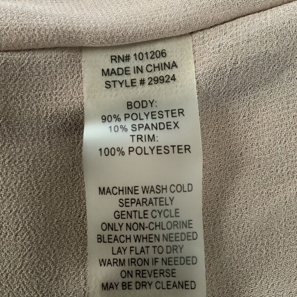 Soft Surroundings Faux Suede Sleeveless Asymmetric Hem Dress Brown M - Picture 6 of 7